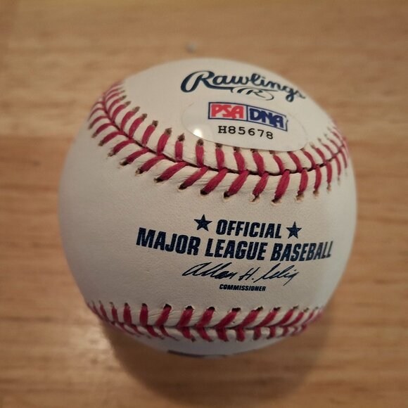 Kevin McReynolds New York Mets Autographed Baseball Authenticated by PSA - Picture 3 of 6